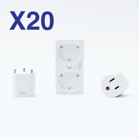 Tego Whole Home Bundle - 20 Safety Outlets