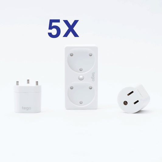 Tego Essentials Bundle - 5 Safety Outlets